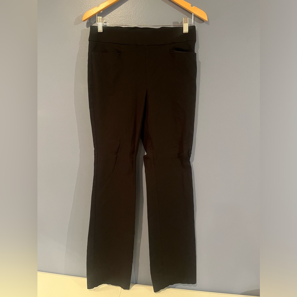 Black Elastic Wasit Slacks